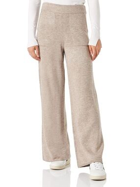 The Drop Thick Knit Sweater Wide Leg Pants
